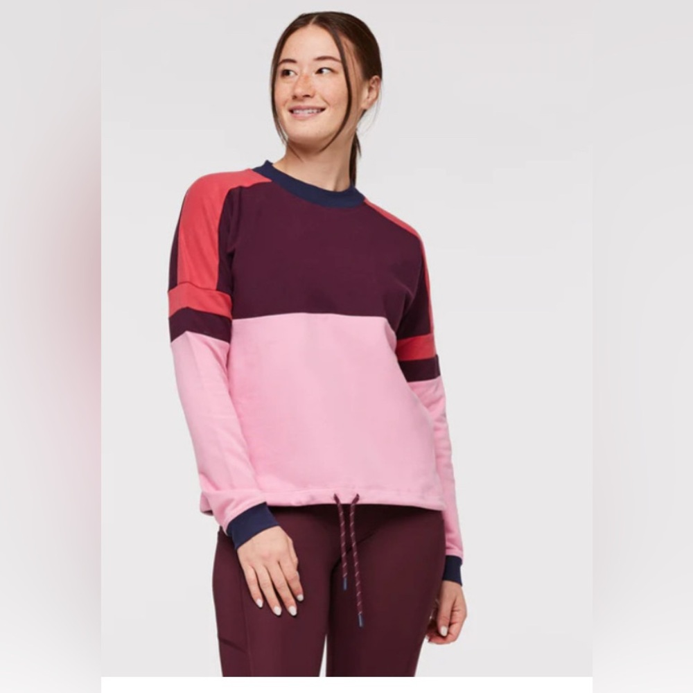 Cotopaxi organic cotton bandera sweatshirt NWT